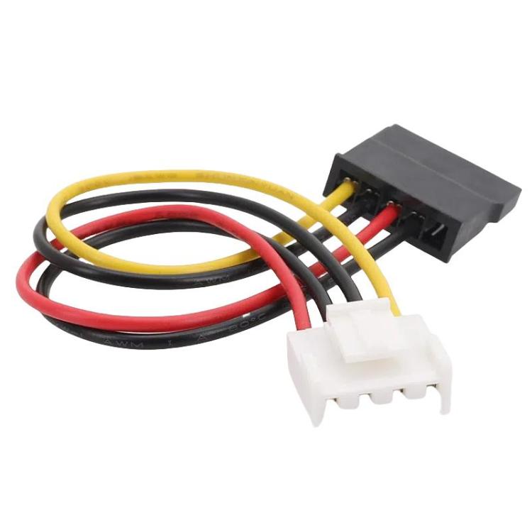 Câble d'alimentation DVR 4 broches vers SATA 15 broches câble HDD, 4 broches vers SATA 15 broches