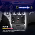 Pour Alfa Romeo 159 Écran Horizontal 7 pouces Carplay Système de Navigation GPS et Multimédia Intégré, 2+64 Go, 4+64 Go