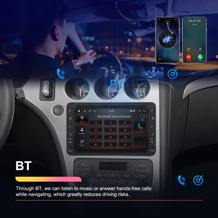 Pour Alfa Romeo 159 Écran Horizontal 7 pouces Carplay Système de Navigation GPS et Multimédia Intégré, 2+64 Go, 4+64 Go