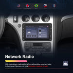 Pour Alfa Romeo 159 Écran Horizontal 7 pouces Carplay Système de Navigation GPS et Multimédia Intégré, 2+64 Go, 4+64 Go