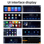 Lecteur MP5 de voiture Bluetooth pliable portable de 6,86 pouces avec prise en charge MirrorLink/CarPlay/Android Auto, B5370, B5370 + caméra de recul 4 LED, B5370 + caméra de recul 8 LED, B5370 + caméra de recul 12 LED