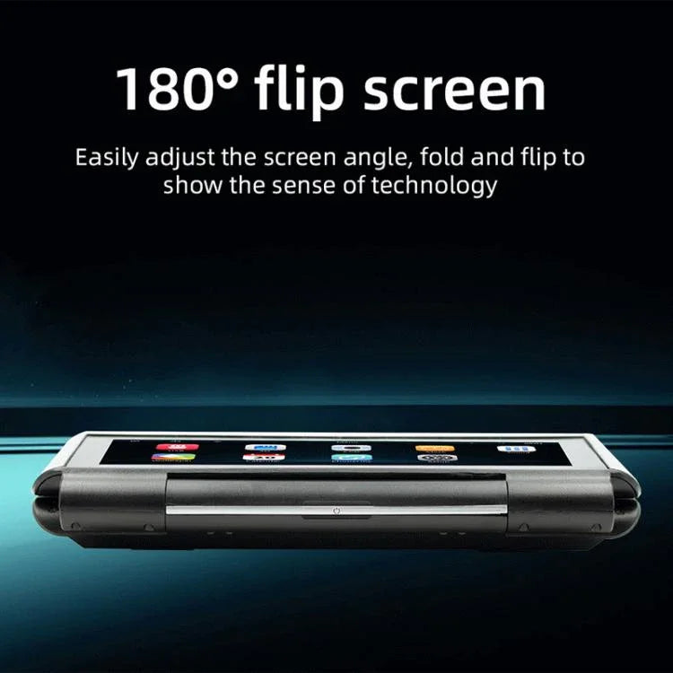 Lecteur MP5 de voiture Bluetooth pliable portable de 6,86 pouces avec prise en charge MirrorLink/CarPlay/Android Auto, B5370, B5370 + caméra de recul 4 LED, B5370 + caméra de recul 8 LED, B5370 + caméra de recul 12 LED