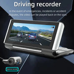 Lecteur MP5 de voiture Bluetooth pliable portable de 6,86 pouces avec prise en charge MirrorLink/CarPlay/Android Auto, B5370, B5370 + caméra de recul 4 LED, B5370 + caméra de recul 8 LED, B5370 + caméra de recul 12 LED