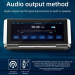 Lecteur MP5 de voiture Bluetooth pliable portable de 6,86 pouces avec prise en charge MirrorLink/CarPlay/Android Auto, B5370, B5370 + caméra de recul 4 LED, B5370 + caméra de recul 8 LED, B5370 + caméra de recul 12 LED