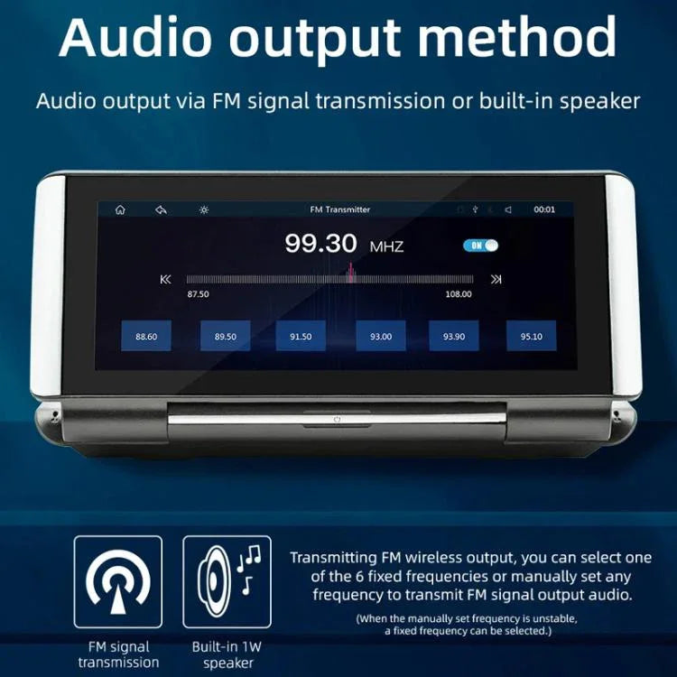 Lecteur MP5 de voiture Bluetooth pliable portable de 6,86 pouces avec prise en charge MirrorLink/CarPlay/Android Auto, B5370, B5370 + caméra de recul 4 LED, B5370 + caméra de recul 8 LED, B5370 + caméra de recul 12 LED
