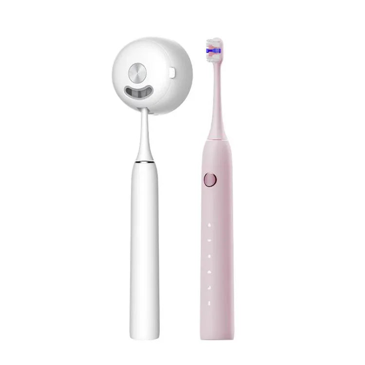 Rechargeable Sonic Electric Toothbrush for Adults with Custom Mode, Antibacterial Brush Heads, Smart Timer, Sterilization White, Sterilization Light Purple, Standard White, Standard Light Purple