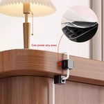 18 pcs / paquet Clips magnétiques pour organiseur de câbles, supports adhésifs pour gestion de bureau