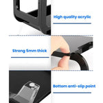 Support pour enceinte Marshall Middleton en acrylique design rétro meuble TV, organisateur de bureau étagère d'exposition, pour Marshall Middleton