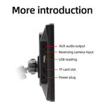Lecteur Stéréo Universel de Voiture HD MP5 avec Moniteur de Recul et Caméra de Recul, Avec Caméra de Recul