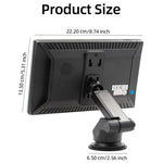 Lecteur Stéréo Universel de Voiture HD MP5 avec Moniteur de Recul et Caméra de Recul, Avec Caméra de Recul