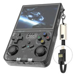 Console de jeu portable R36XX double bande WiFi, écran IPS HD Mipi de 3,5 pouces, système d'exploitation Linux open source, 64 Go, 128 Go