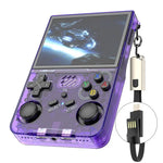 Console de jeu portable R36XX double bande WiFi, écran IPS HD Mipi de 3,5 pouces, système d'exploitation Linux open source, 64 Go, 128 Go