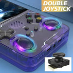 Console de jeu portable R36XX double bande WiFi, écran IPS HD Mipi de 3,5 pouces, système d'exploitation Linux open source, 64 Go, 128 Go