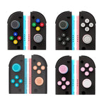 Ensemble de protections en silicone pour boutons et joysticks des manettes Joy-Con 2 de Nintendo Switch