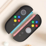 Ensemble de protections en silicone pour boutons et joysticks des manettes Joy-Con 2 de Nintendo Switch