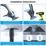 Pour support de base Starlink Gen 3 / V4, poteau courbé, poteau droit