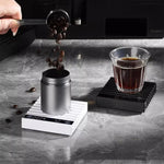 Balance électronique mini intelligente BA-COF01 pour café goutte à goutte avec minuterie automatique, balance de cuisine portable