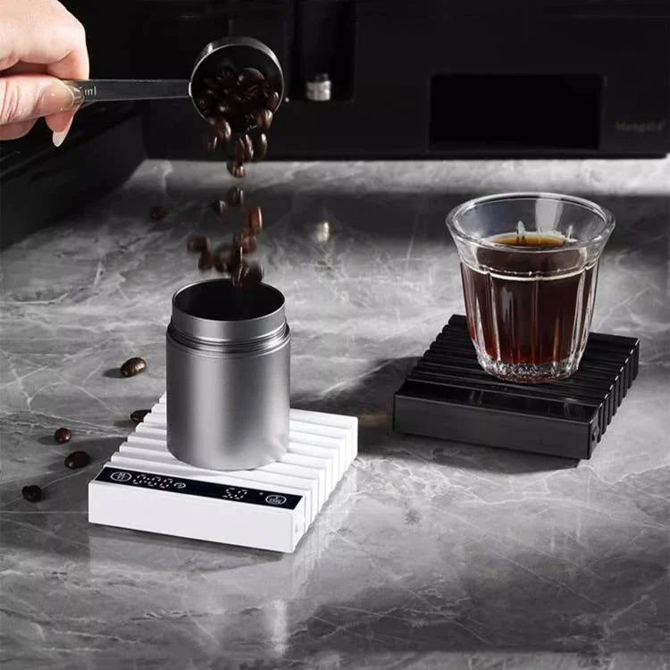 Balance électronique mini intelligente BA-COF01 pour café goutte à goutte avec minuterie automatique, balance de cuisine portable