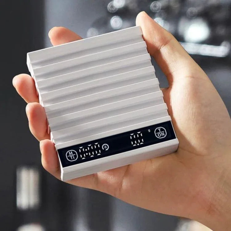 Balance électronique mini intelligente BA-COF01 pour café goutte à goutte avec minuterie automatique, balance de cuisine portable