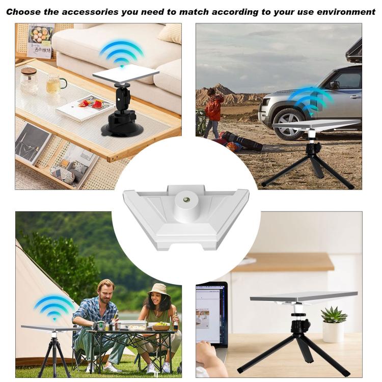 Pour base fixe de support d'équipement Starlink Mini, S2027