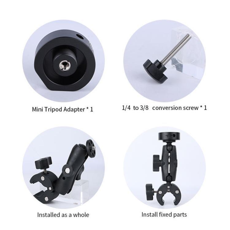 Pour adaptateur de support en alliage d'aluminium Starlink Mini, pince robuste, S8600