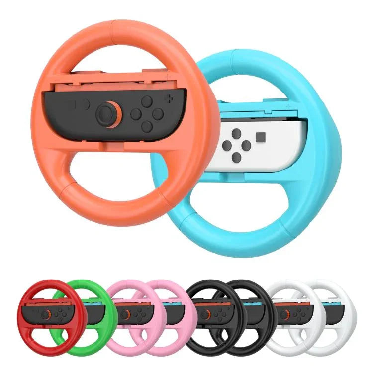 Lot de 2 poignées de volant pour manettes Nintendo Switch 2/Switch Joy-Con