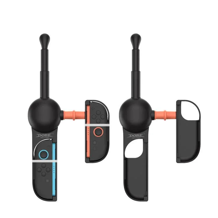 Manette de pêche DOBE avec manette Joy-Con OLED pour Nintendo Switch 2/Switch/Switch OLED, canne à pêche