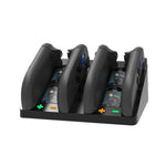 Station de charge 4 en 1 pour Nintendo Switch 2 Joy-Con, permettant de recharger 4 manettes et dotée de 4 emplacements pour cartes mémoire, HBS-2803