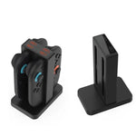 Station de charge magnétique DOBE 4-en-1 pour manettes Nintendo Switch 2 avec indicateurs LED et rangement pour cartouches, TNS-3192B