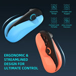 Adaptateur mini souris portable pour manettes Joy-Con 2 (lot de 2), support pour manette gauche et droite, JYS-NS2296