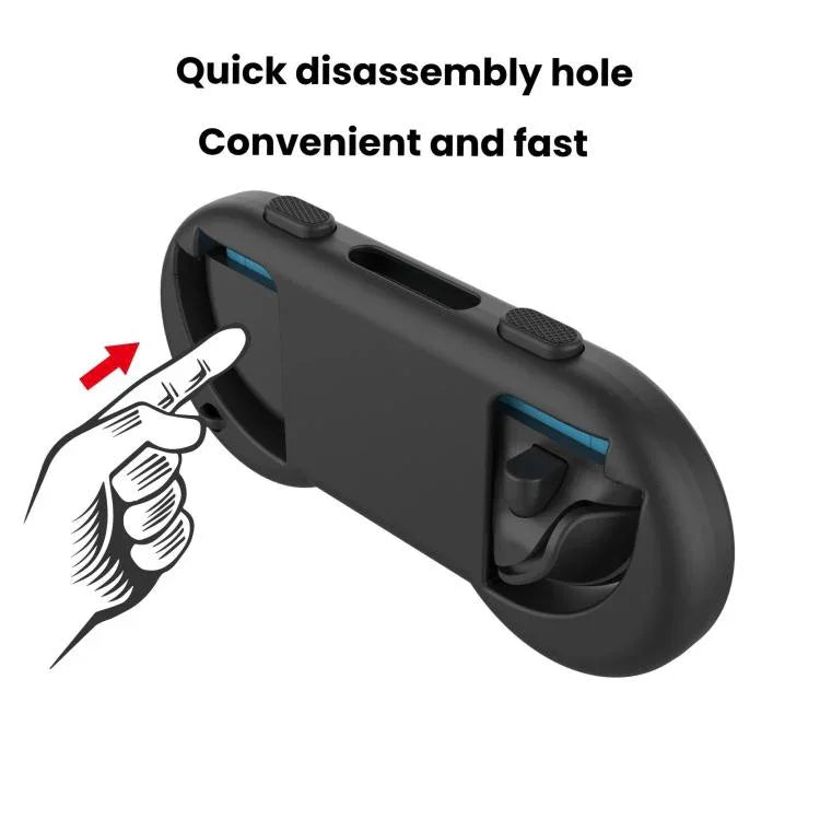 Pour Nintendo Switch 2 Joy-Con 1 paire de poignées confort avec bracelet de poignet réglable