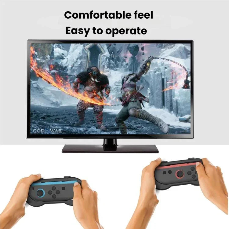 Pour Nintendo Switch 2 Joy-Con 1 paire de poignées confort avec bracelet de poignet réglable