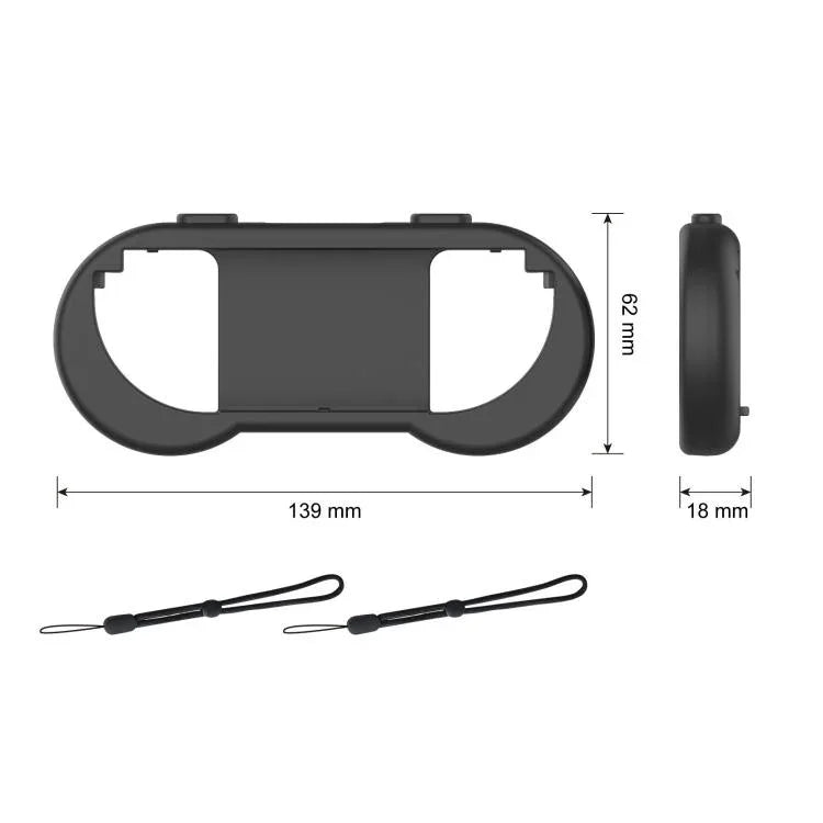 Pour Nintendo Switch 2 Joy-Con 1 paire de poignées confort avec bracelet de poignet réglable