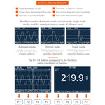 Oscilloscope multimètre 200Msps taux d'échantillonnage 40MHz Oscilloscope + multimètre 2 en 1, ET827