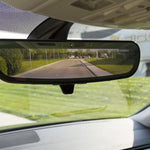 Car Interior Rearview Mirror Anti-Glare Film Large Size Anti-Reflective Film, Inverted Triangle 50x200mm, Oval 50x200mm, Inverted Triangle 55x250mm, Inverted Triangle 65x250mm