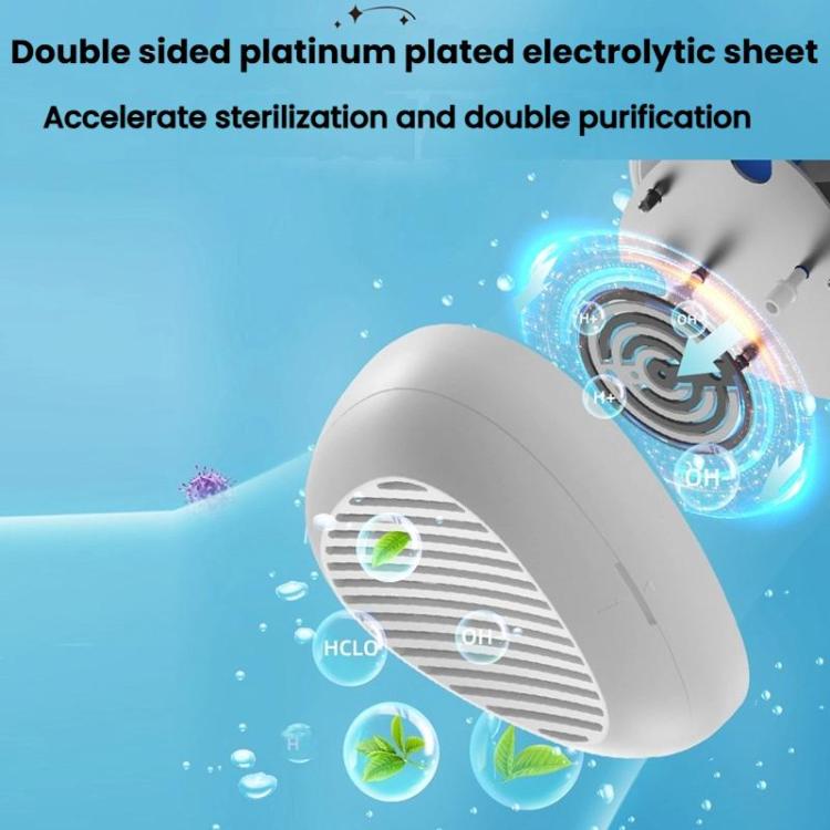 Portable Sterilization Pesticide Residue Removal Fruit Vegetable Cleaning Machine, English