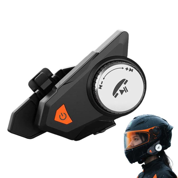 Casque Bluetooth de moto M9 étanche IPX6, réponse automatique, son HD pour motards/livraison/interphone de groupe, M9