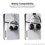 Station d'affichage de charge JYS pour PS5/PS5 Slim/PS Portal Dock double manette avec ventilateur de refroidissement et crochet pour casque