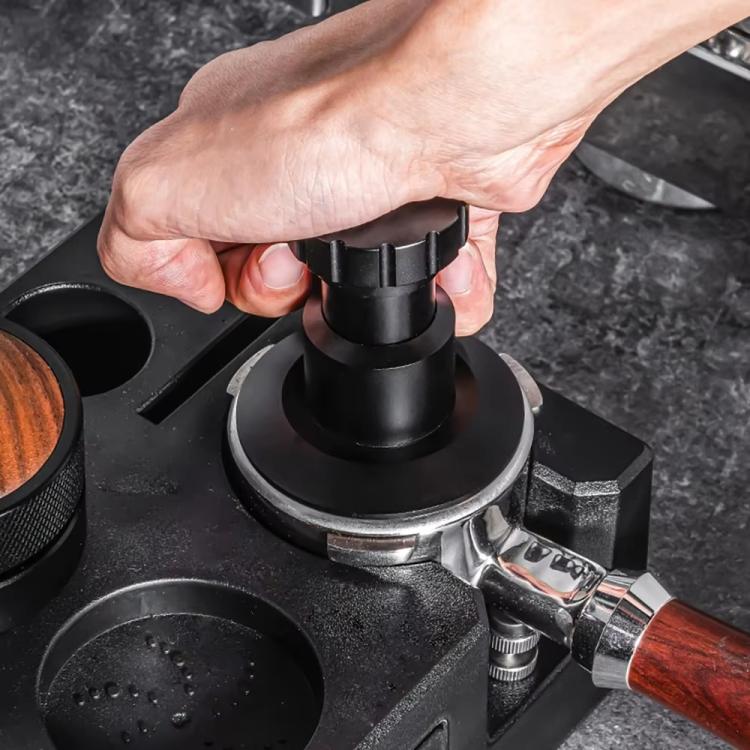 Tasseur à café à impact réglable avec base filetée, tasseur à expresso à ressort, 51 mm, 53 mm