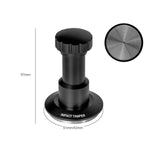 Tasseur à café à impact réglable avec base filetée, tasseur à expresso à ressort, 51 mm, 53 mm