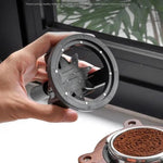 Outil WDT magnétique rotatif pour Espresso, Distributeur à aiguilles à café réglable en hauteur, Outil d'aération de la mouture de café, 51mm, 53mm, 58mm