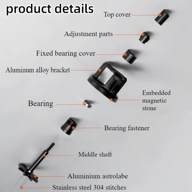 Outil WDT magnétique rotatif pour Espresso, Distributeur à aiguilles à café réglable en hauteur, Outil d'aération de la mouture de café, 51mm, 53mm, 58mm