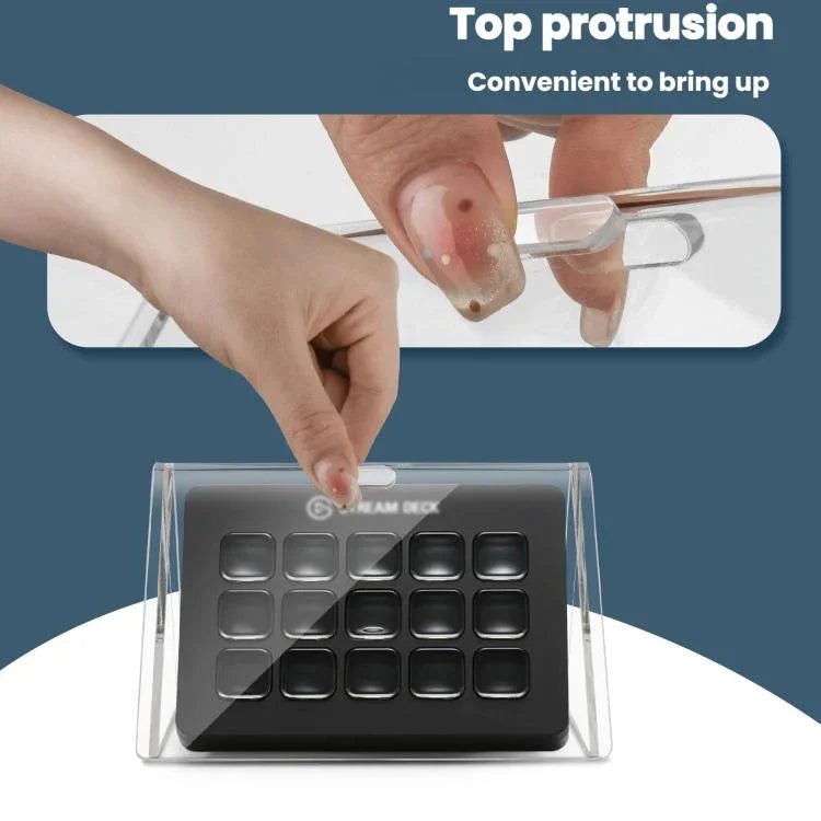 Pour Elgato Stream Deck MK.2 Console live couvercle acrylique anti-poussière