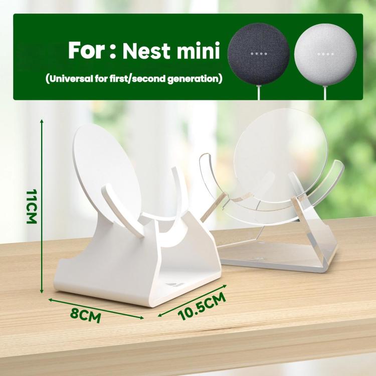 TXESIGN Support de bureau vertical pour enceinte Google Nest Mini