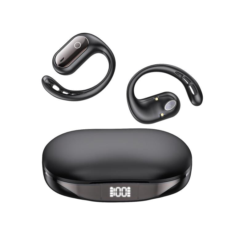 Écouteurs Bluetooth de traduction intelligente AI 144 langues avec boîtier de charge à affichage numérique