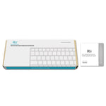 Mini clavier sans fil silencieux Rii K12+ 2,4 GHz pour ordinateur de bureau/portable