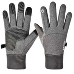 Gants de cyclisme polaires, antidérapants, chauds et tactiles pour l'extérieur