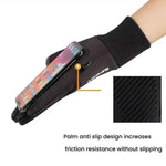 Gants de cyclisme polaires, antidérapants, chauds et tactiles pour l'extérieur