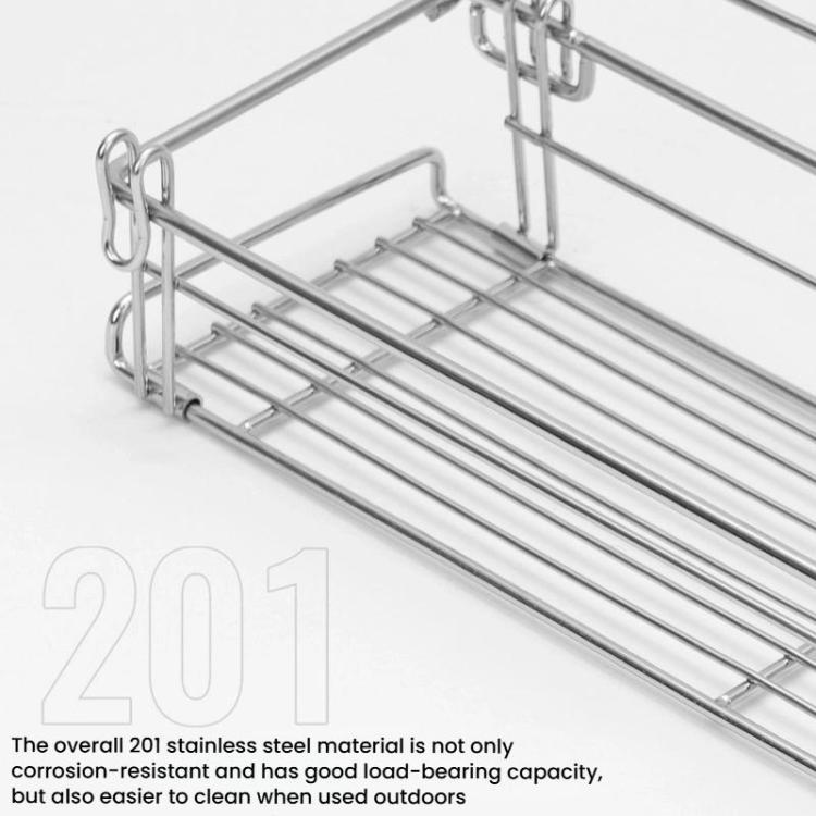 CLS Outdoor IGT Plaque en aluminium Table Extension Rack Accessoires de table pliante