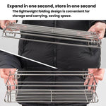 CLS Outdoor IGT Plaque en aluminium Table Extension Rack Accessoires de table pliante